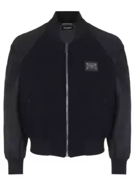 Бомбер комбинированный