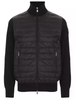 Бомбер комбинированный