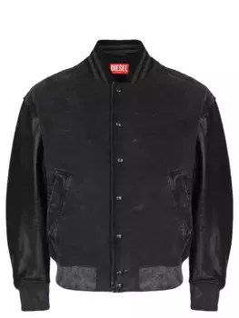 Бомбер комбинированный