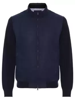 Бомбер комбинированный