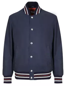 Бомбер кожаный