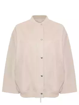 Бомбер кожаный