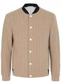 Бомбер однотонный