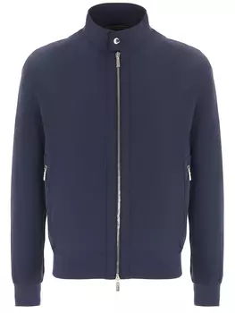 Бомбер однотонный