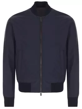 Бомбер однотонный