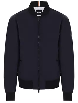 Бомбер однотонный