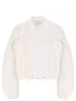 Бомбер однотонный