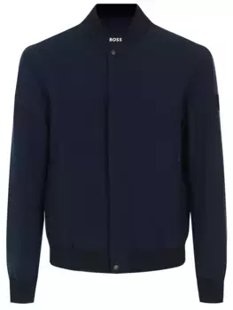 Бомбер однотонный