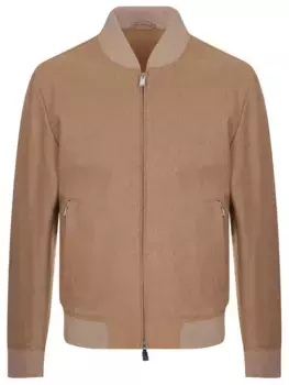 Бомбер однотонный