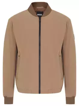 Бомбер однотонный