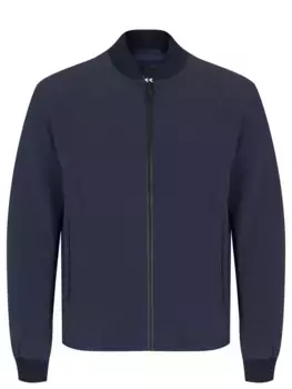 Бомбер однотонный