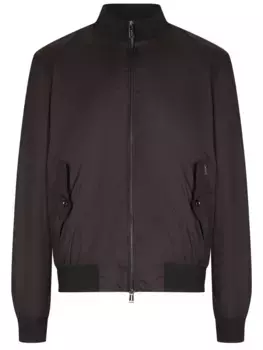 Бомбер однотонный