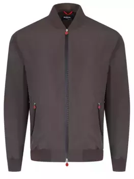 Бомбер однотонный