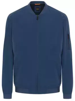 Бомбер однотонный