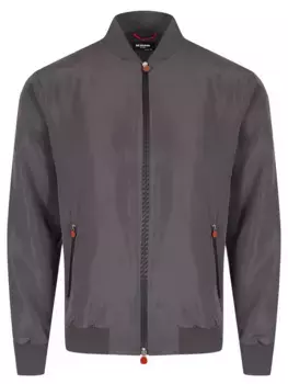 Бомбер однотонный