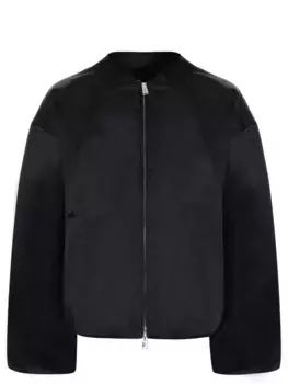 Бомбер однотонный