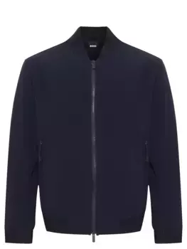 Бомбер однотонный