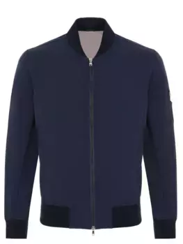 Бомбер однотонный