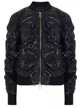 Бомбер однотонный MONCLER