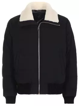 Бомбер пуховый