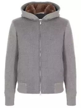 Бомбер пуховый