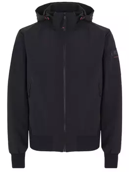 Бомбер с капюшоном