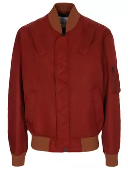 Бомбер с карманами