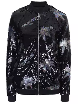 Бомбер с пайетками PHILIPP PLEIN