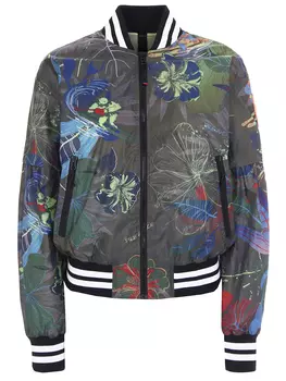 Бомбер с принтом