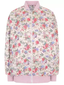 Бомбер с принтом