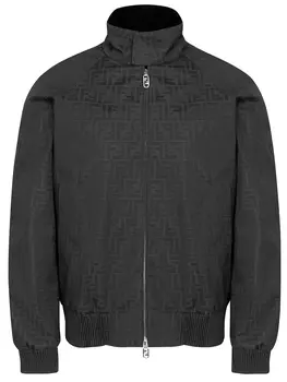 Бомбер с принтом FENDI