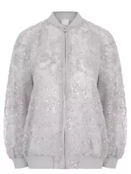 Бомбер с вышивкой