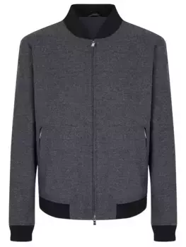 Бомбер шерстяной