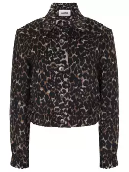 Бомбер шерстяной