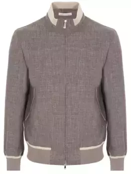 Бомбер шерстяной