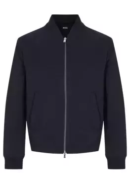 Бомбер Slim Fit однотонный