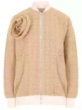 Бомбер твидовый