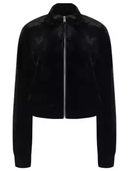 Бомбер велюровый