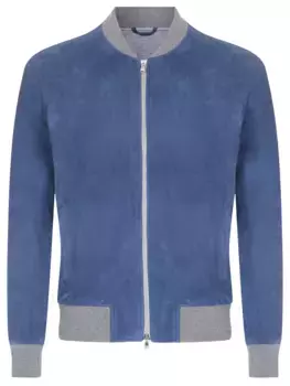 Бомбер замшевый BARBA