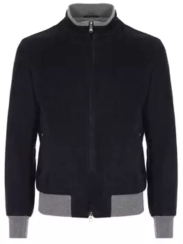 Бомбер замшевый BARBA