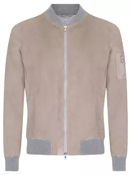 Бомбер замшевый BARBA