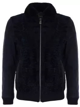 Бомбер замшевый с мехом BILLIONAIRE