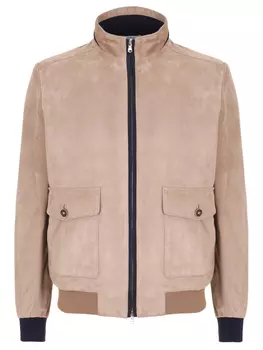 Бомбер замшевый SUIT FACTORY
