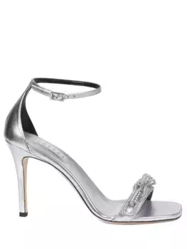 Босоножки кожаные