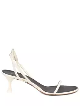 Босоножки кожаные