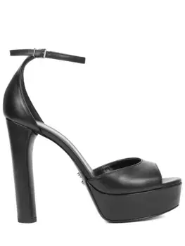 Босоножки кожаные