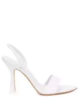 Босоножки кожаные