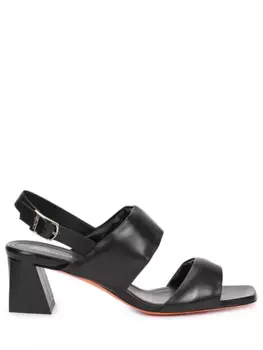 Босоножки кожаные