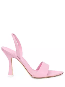 Босоножки кожаные