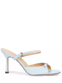 Босоножки кожаные